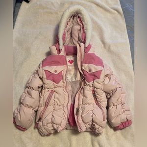 Obermeyer pink girls Jamie winter jacket (6)